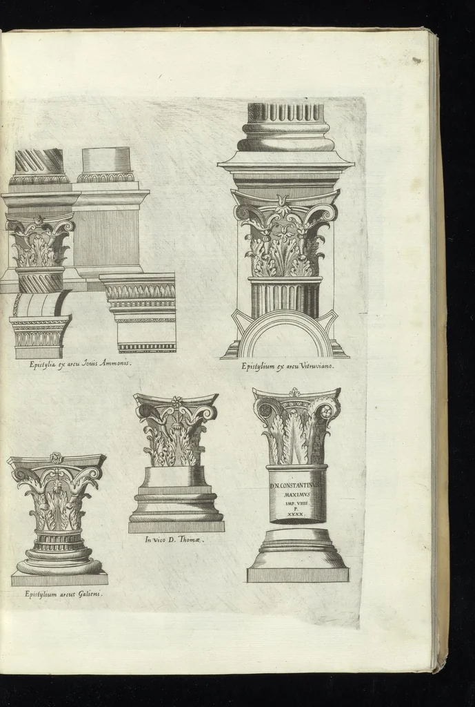 An illustration from Onuphrij Panuinij veronensis augustiniani Antiquitatum veronensium libri octo : nunc primum in lucem editi, 1647, leaf 172