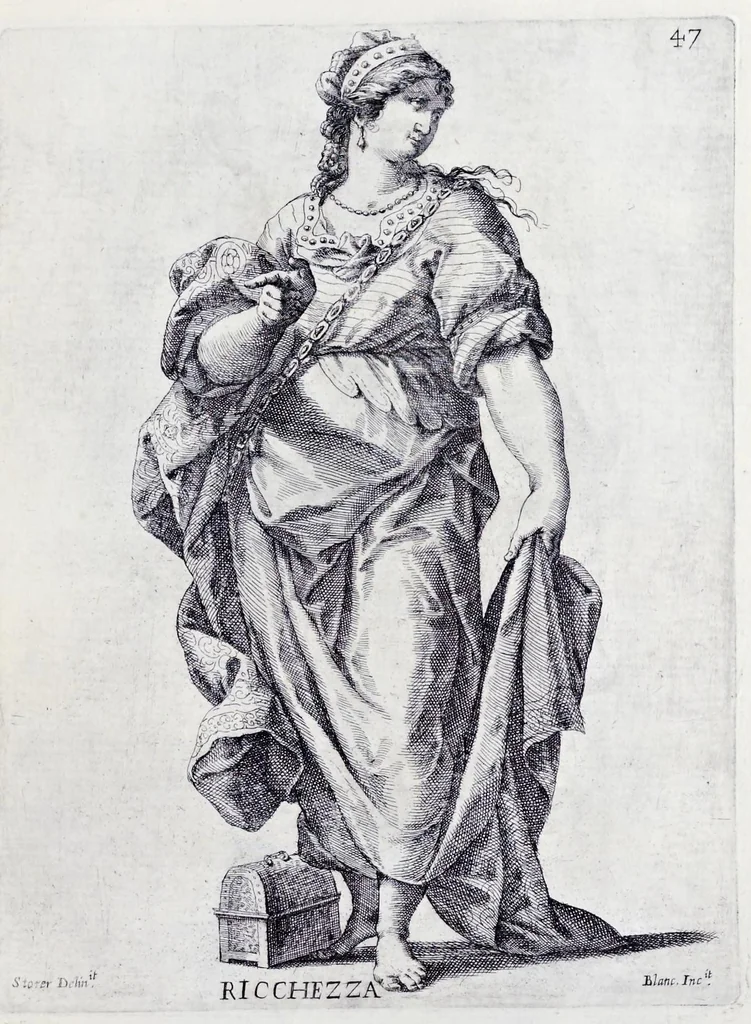 An illustration from Racconto delle sontuose esequie fatte alla serenissima Isabella reina di Spagna nella chiesa maggiore della città di Milano il giorno xxij. decembre dell'anno M.D.C.XLIV, 1645, leaf 58