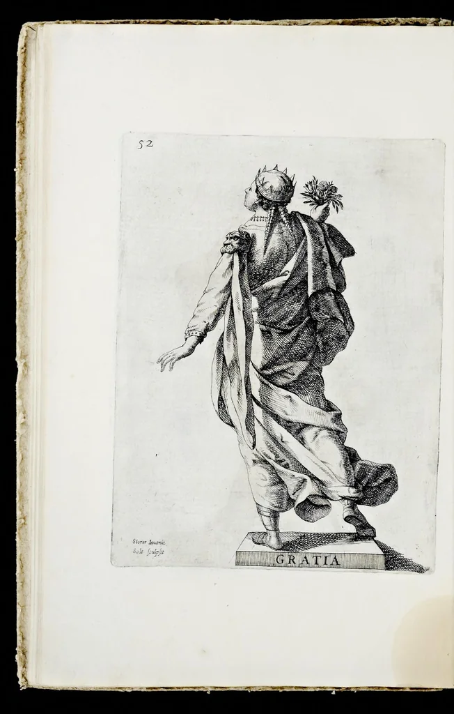 An illustration from Racconto delle sontuose esequie fatte alla serenissima Isabella reina di Spagna nella chiesa maggiore della città di Milano il giorno xxij. decembre dell'anno M.D.C.XLIV, 1645, leaf 63