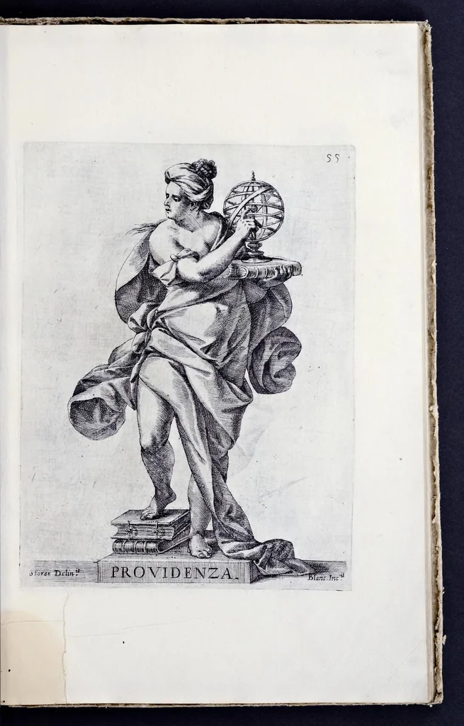 An illustration from Racconto delle sontuose esequie fatte alla serenissima Isabella reina di Spagna nella chiesa maggiore della città di Milano il giorno xxij. decembre dell'anno M.D.C.XLIV, 1645, leaf 66