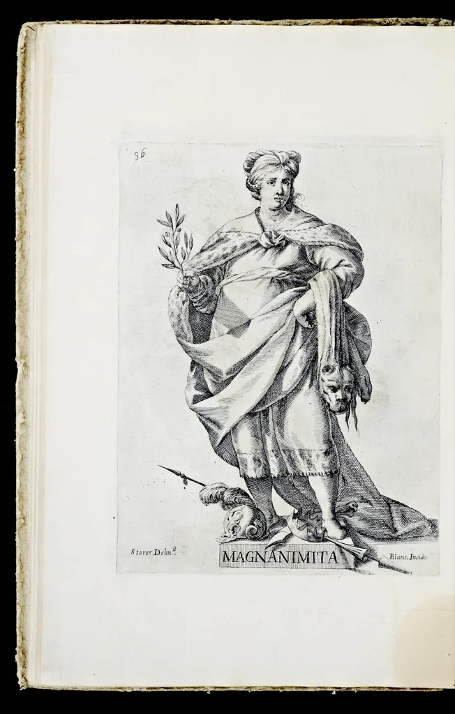 An illustration from Racconto delle sontuose esequie fatte alla serenissima Isabella reina di Spagna nella chiesa maggiore della città di Milano il giorno xxij. decembre dell'anno M.D.C.XLIV, 1645, leaf 67
