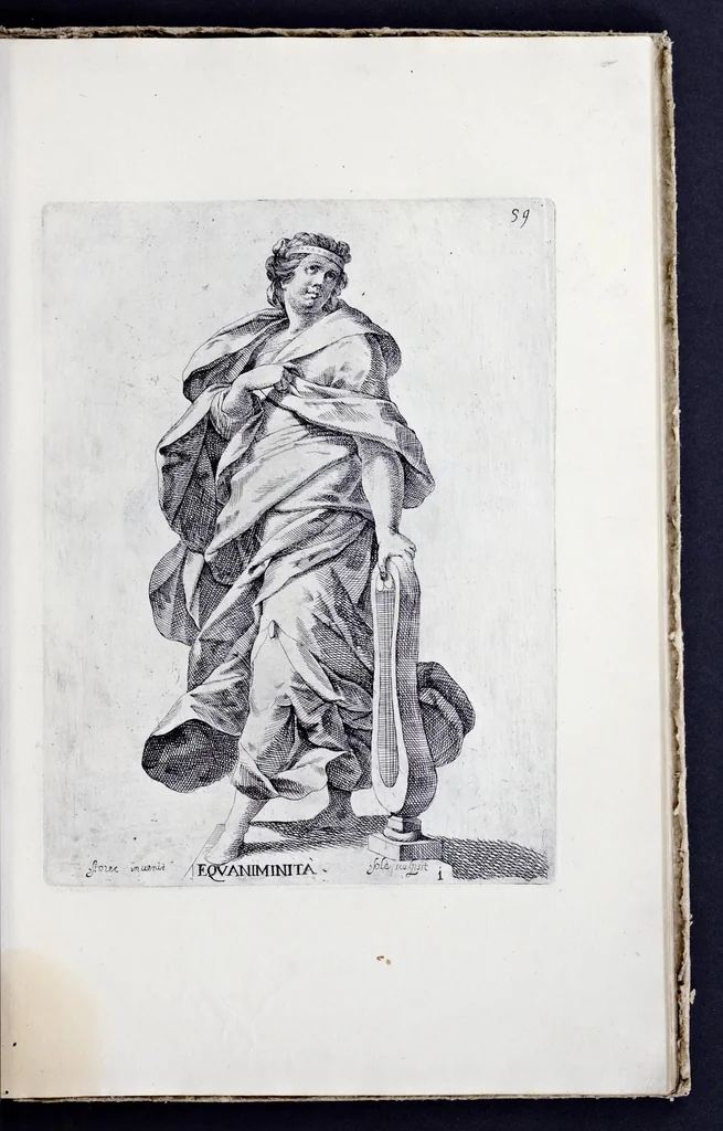 An illustration from Racconto delle sontuose esequie fatte alla serenissima Isabella reina di Spagna nella chiesa maggiore della città di Milano il giorno xxij. decembre dell'anno M.D.C.XLIV, 1645, leaf 70