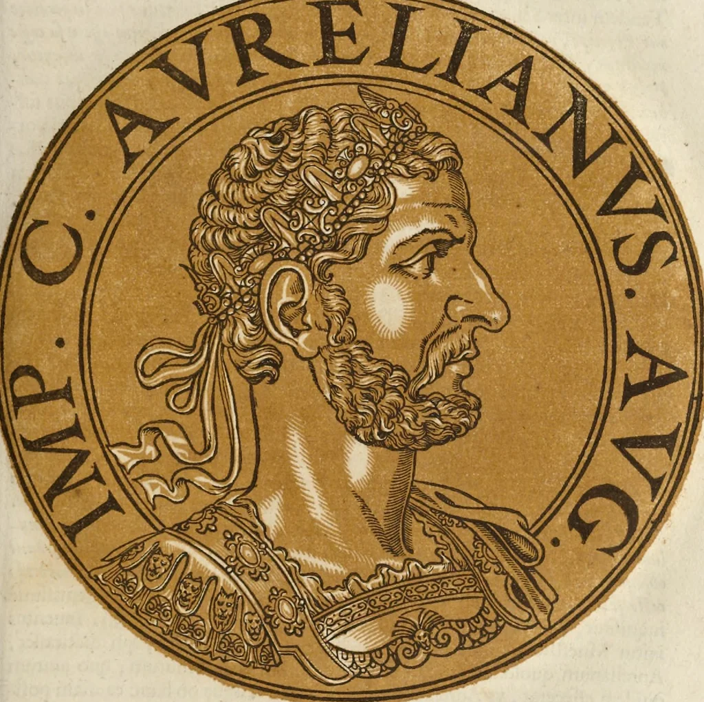 An illustration from Icones imperatorum romanorum : ex priscis numismatibus ad viuum delineatae, & breui narratione historicâ, 1645, leaf 120