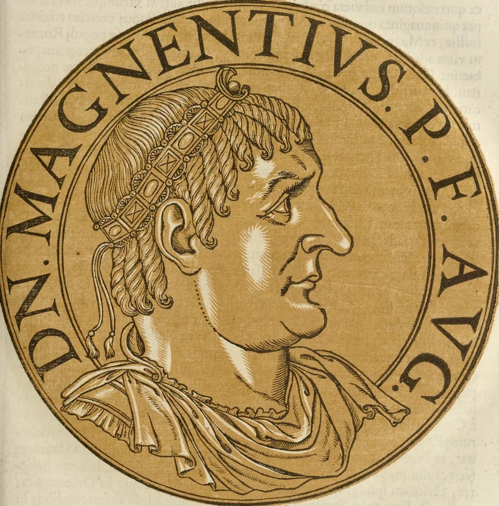 An illustration from Icones imperatorum romanorum : ex priscis numismatibus ad viuum delineatae, & breui narratione historicâ, 1645, leaf 162
