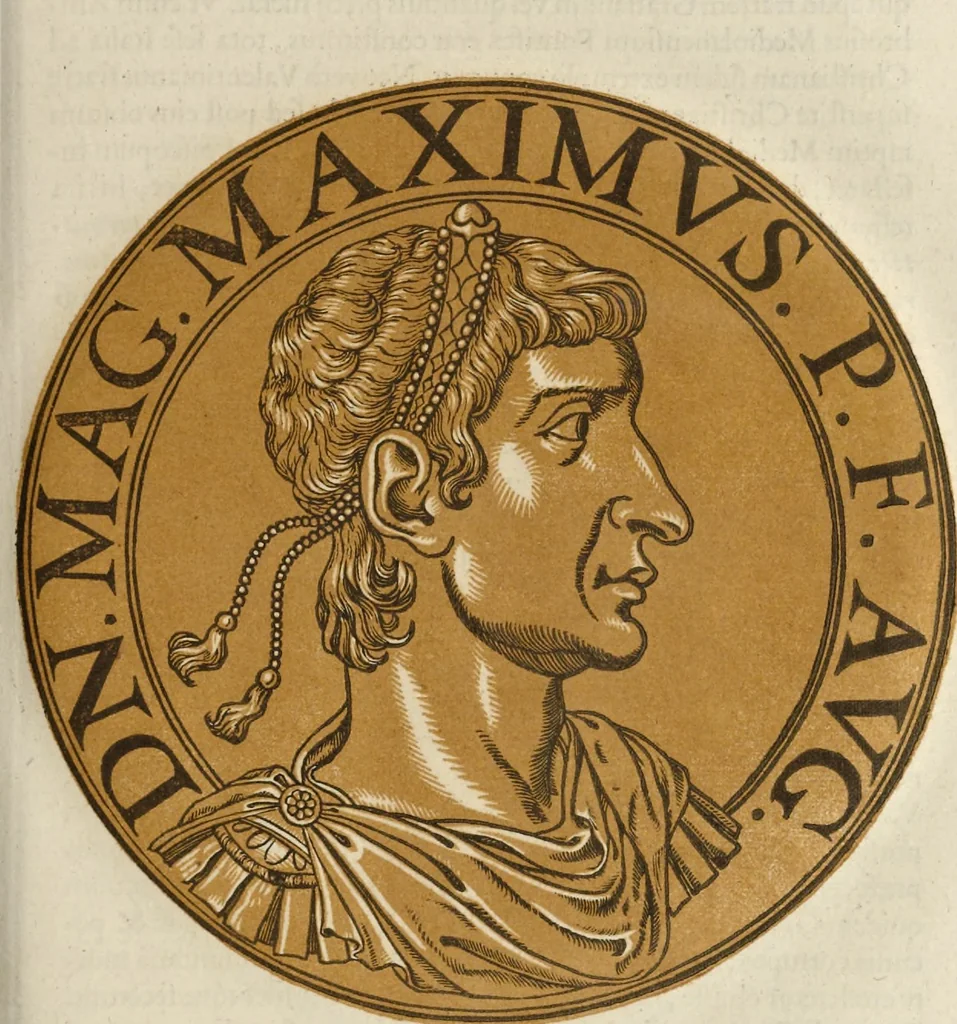 An illustration from Icones imperatorum romanorum : ex priscis numismatibus ad viuum delineatae, & breui narratione historicâ, 1645, leaf 176