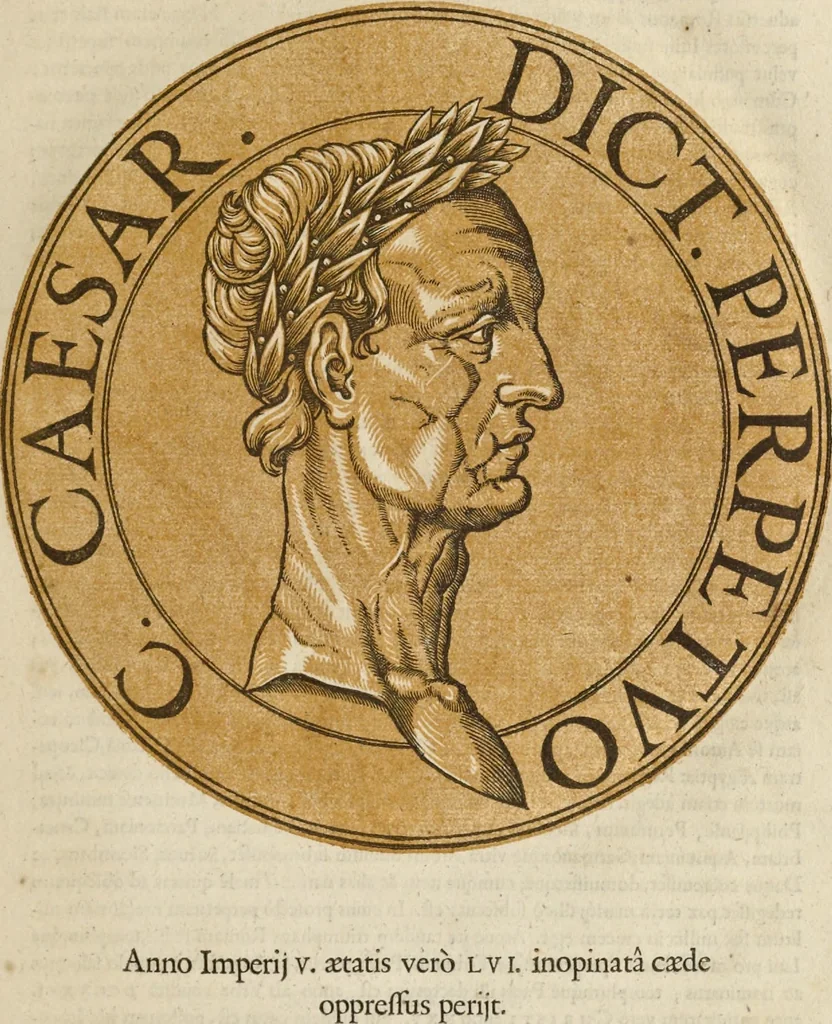 An illustration from Icones imperatorum romanorum : ex priscis numismatibus ad viuum delineatae, & breui narratione historicâ, 1645, leaf 20