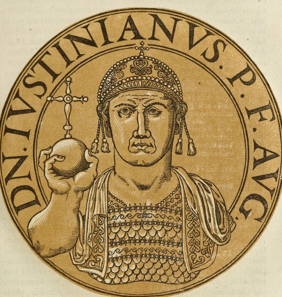 An illustration from Icones imperatorum romanorum : ex priscis numismatibus ad viuum delineatae, & breui narratione historicâ, 1645, leaf 216