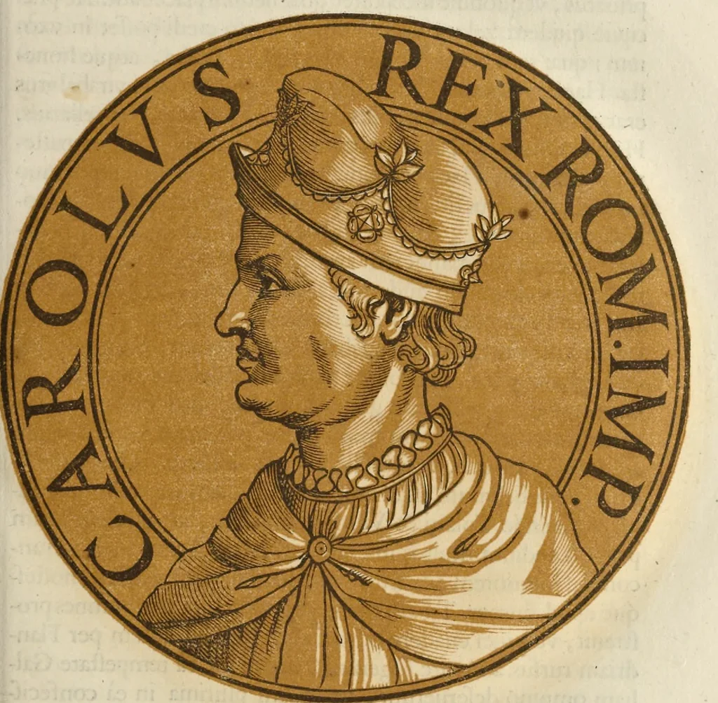 An illustration from Icones imperatorum romanorum : ex priscis numismatibus ad viuum delineatae, & breui narratione historicâ, 1645, leaf 248