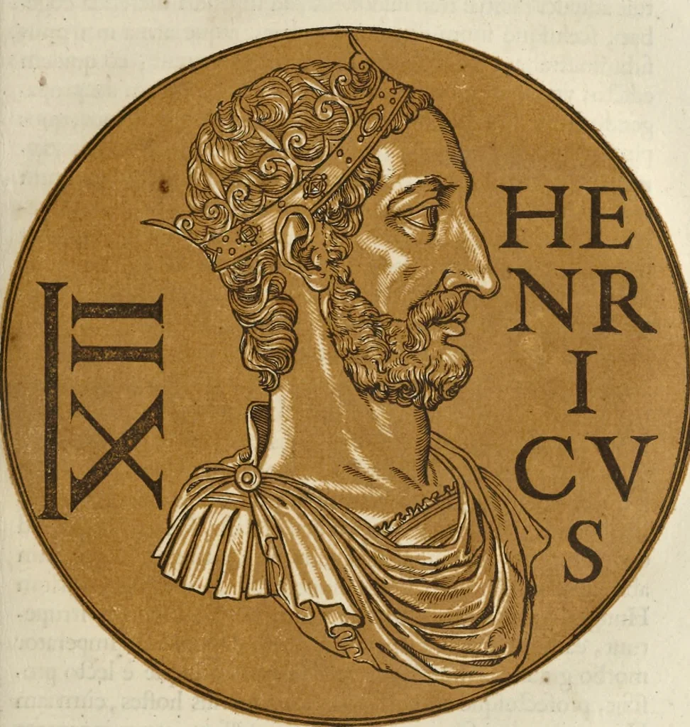 An illustration from Icones imperatorum romanorum : ex priscis numismatibus ad viuum delineatae, & breui narratione historicâ, 1645, leaf 260