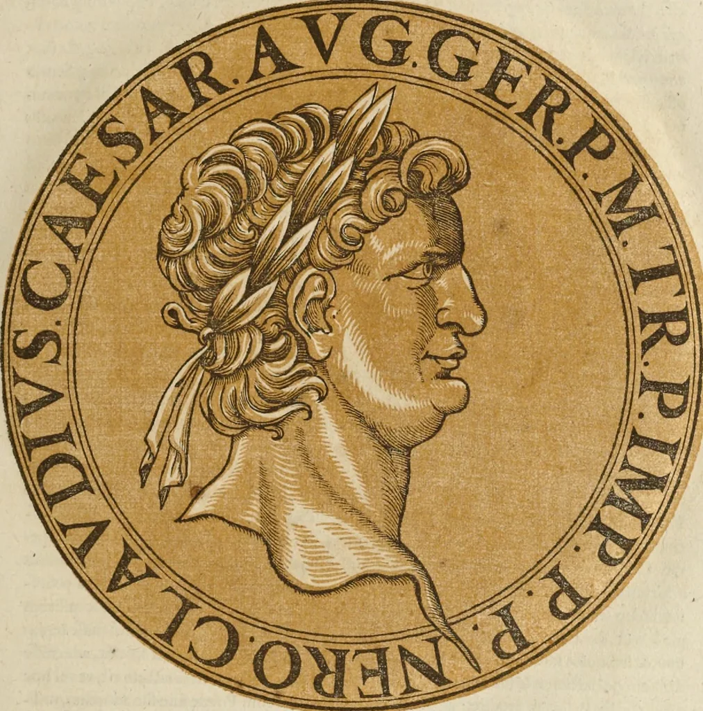 An illustration from Icones imperatorum romanorum : ex priscis numismatibus ad viuum delineatae, & breui narratione historicâ, 1645, leaf 30