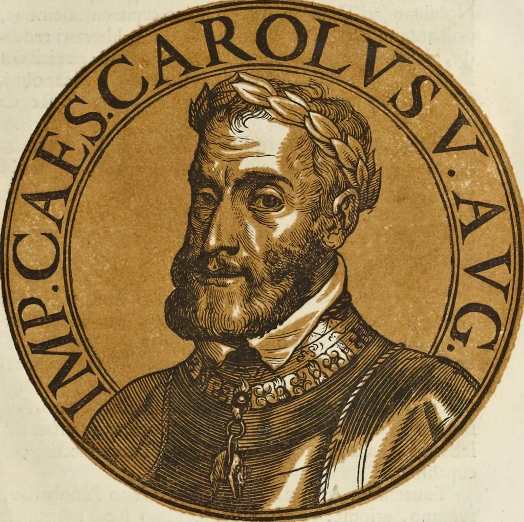An illustration from Icones imperatorum romanorum : ex priscis numismatibus ad viuum delineatae, & breui narratione historicâ, 1645, leaf 384