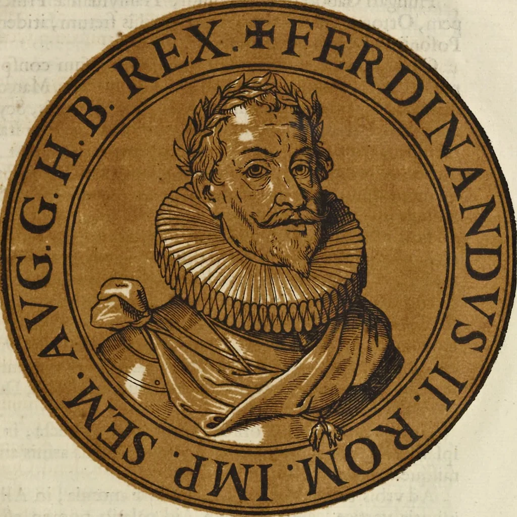 An illustration from Icones imperatorum romanorum : ex priscis numismatibus ad viuum delineatae, & breui narratione historicâ, 1645, leaf 406