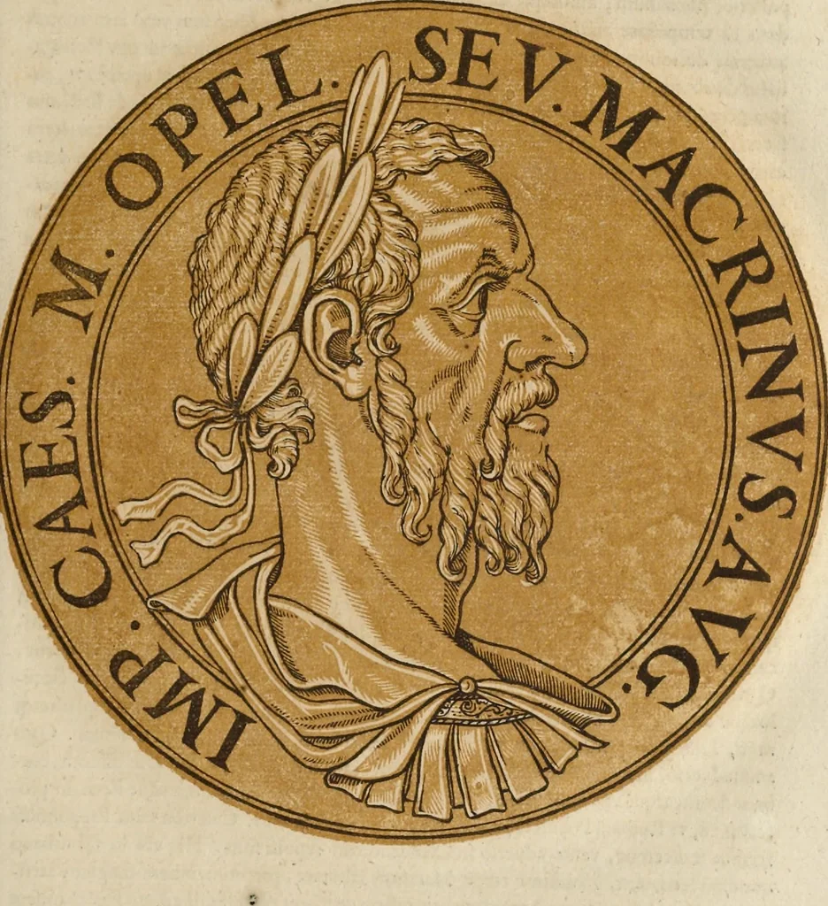 An illustration from Icones imperatorum romanorum : ex priscis numismatibus ad viuum delineatae, & breui narratione historicâ, 1645, leaf 72