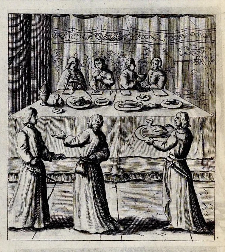 An illustration from Nicolai Vptoni De studio militari, libri quatuor. Iohan. de Bado Aureo, Tractatus de armis. Henrici Spelmanni Aspilogia, 1654, leaf 510