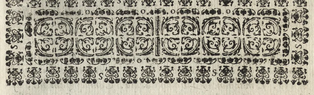 An illustration from Relatione della città e stato de Milano : sotto il gouerno dell' eccellentissimo Sig. Don Luigi de Guzman Ponze de Leone ... : nella quale si comprendono tutte le cose più notabili, e curiose da sapersi : col viaggio dell'Augustissima Imperatrice da Madrid à questa città, con tutti gl'honori, e riceuimenti, che le sono stati fatti, 1666, leaf 18