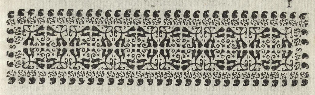 An illustration from Relatione della città e stato de Milano : sotto il gouerno dell' eccellentissimo Sig. Don Luigi de Guzman Ponze de Leone ... : nella quale si comprendono tutte le cose più notabili, e curiose da sapersi : col viaggio dell'Augustissima Imperatrice da Madrid à questa città, con tutti gl'honori, e riceuimenti, che le sono stati fatti, 1666, leaf 22
