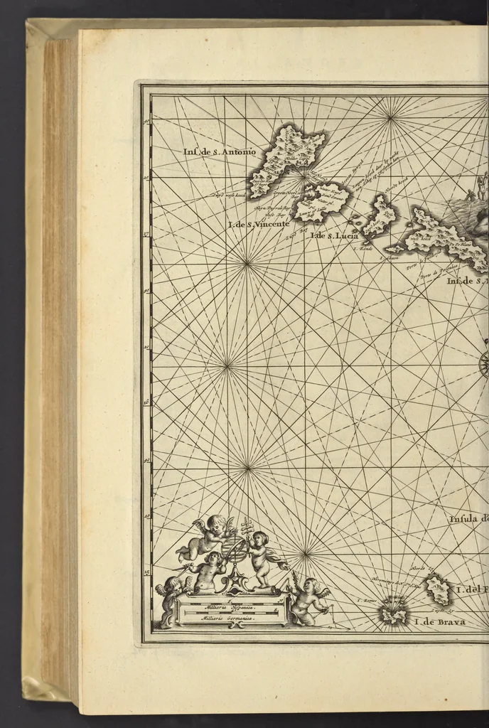 An illustration from Naukeurige beschrijvinge der Afrikaensche eylanden : als Madagaskar, of Sant Laurens, Sant Thomee, d'eilanden van Kanarien, Kaep de Verd, Malta, en andere ..., 1668, leaf 97
