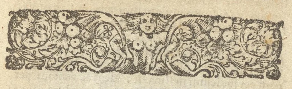 An illustration from Polydori Vergilii Vrbinatis De inventoribus rerum libri VIII ; et De prodigiis libri III : cum indicibus locupletissimis, 1671, leaf 404