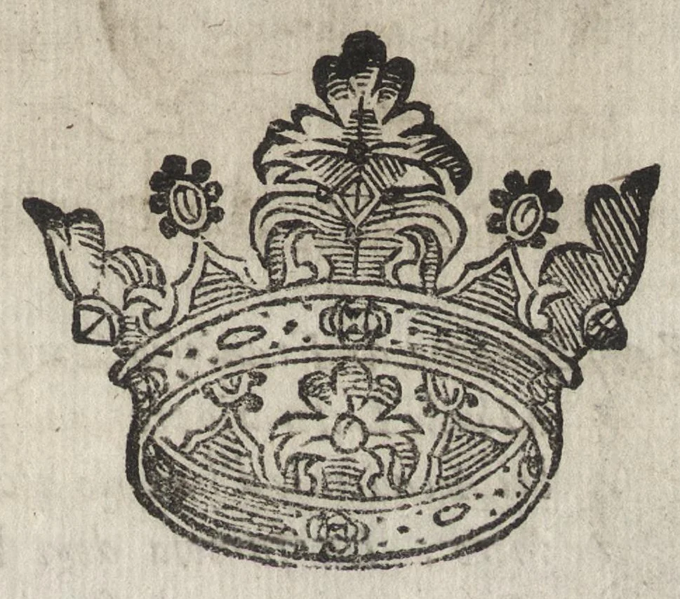 An illustration from Memorie imprese, e ritratti de' signori Accademici Gelati di Bologna, 1672, leaf 194