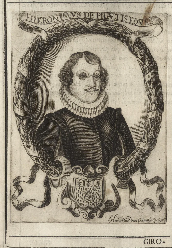 An illustration from Memorie imprese, e ritratti de' signori Accademici Gelati di Bologna, 1672, leaf 225
