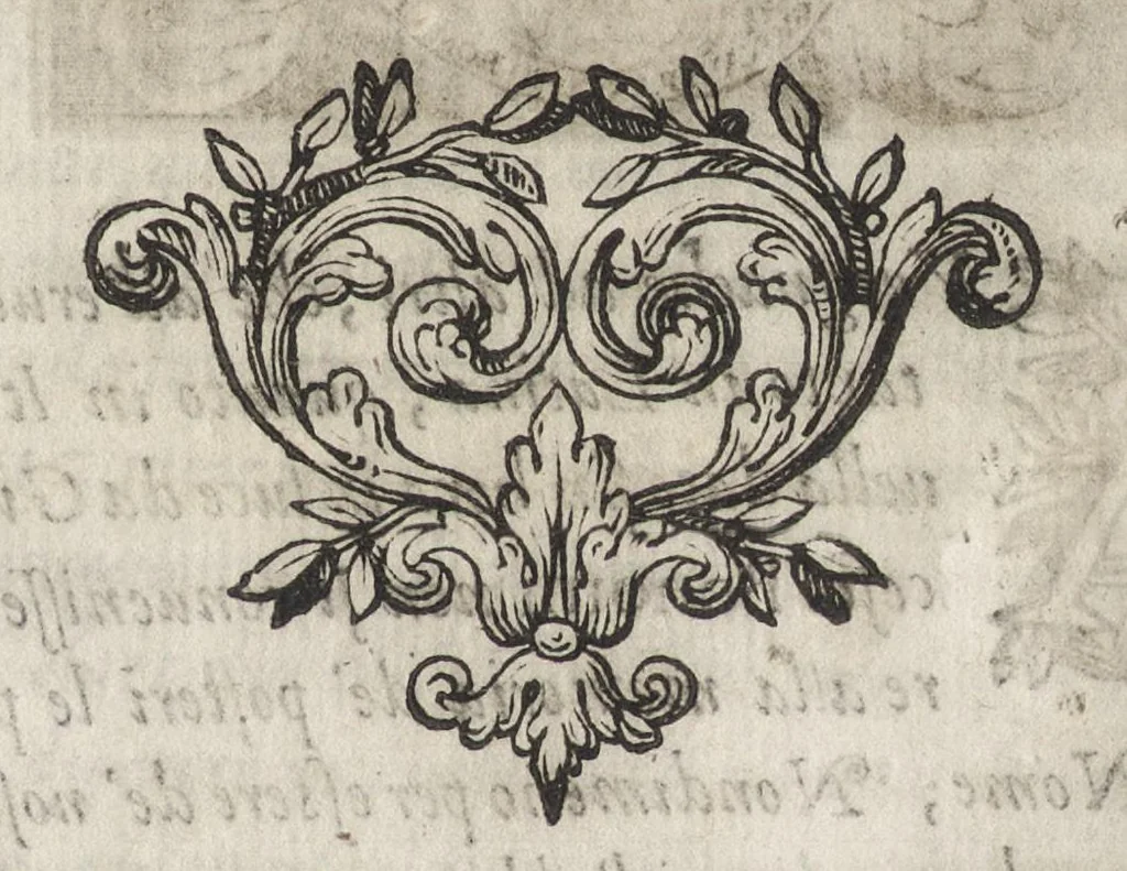 An illustration from Memorie imprese, e ritratti de' signori Accademici Gelati di Bologna, 1672, leaf 246