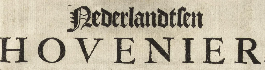 An illustration from Het vermakelijck landt-leven : bestaende in de volgende deelen .., 1669, leaf 104