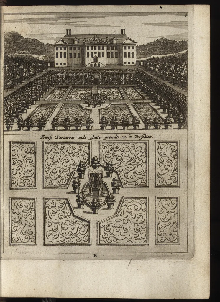 An illustration from Het vermakelijck landt-leven : bestaende in de volgende deelen .., 1669, leaf 110