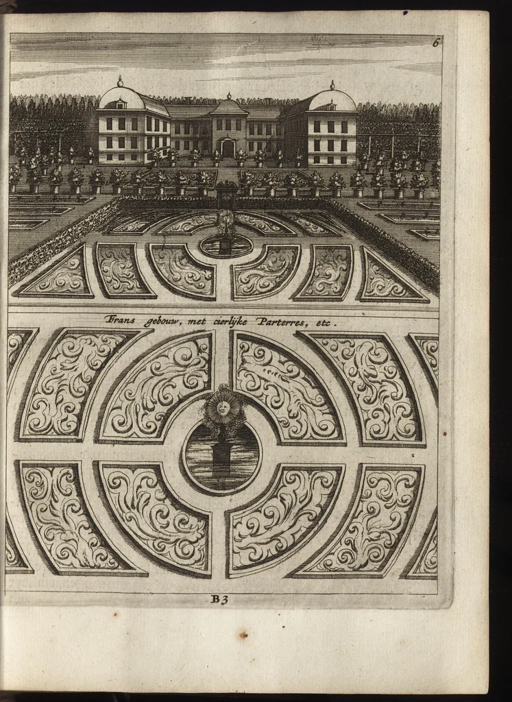 An illustration from Het vermakelijck landt-leven : bestaende in de volgende deelen .., 1669, leaf 114