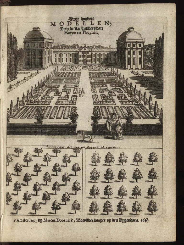 An illustration from Het vermakelijck landt-leven : bestaende in de volgende deelen .., 1669, leaf 178