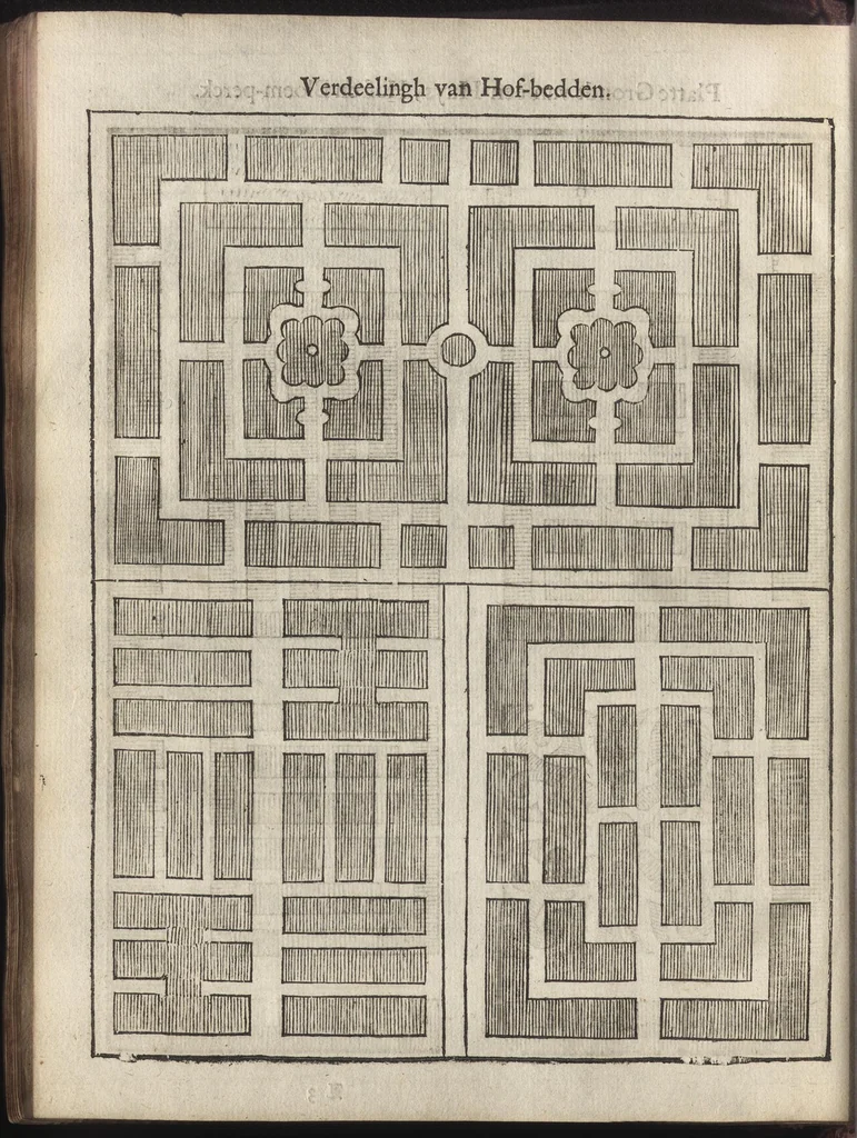 An illustration from Het vermakelijck landt-leven : bestaende in de volgende deelen .., 1669, leaf 183