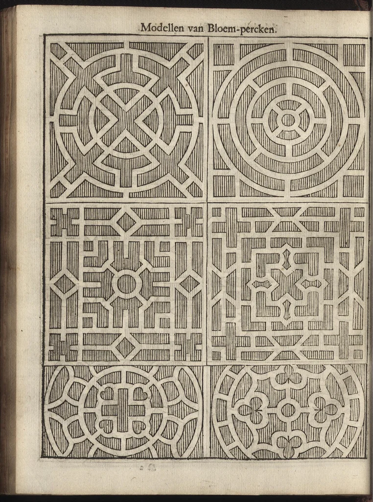 An illustration from Het vermakelijck landt-leven : bestaende in de volgende deelen .., 1669, leaf 197