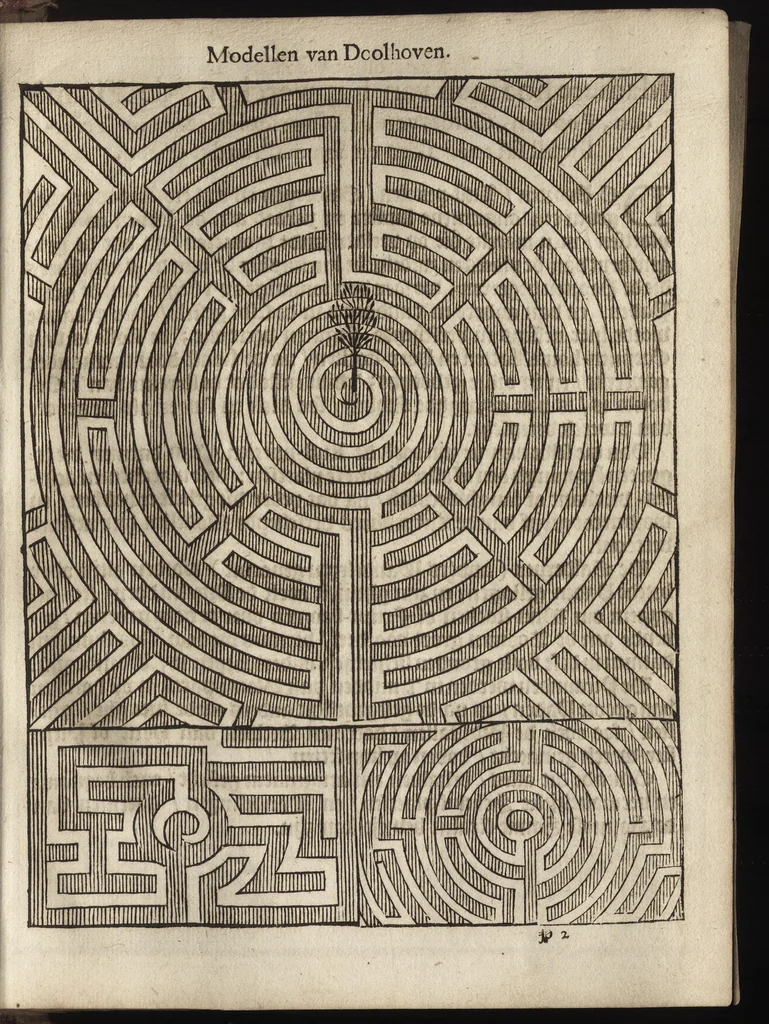 An illustration from Het vermakelijck landt-leven : bestaende in de volgende deelen .., 1669, leaf 212
