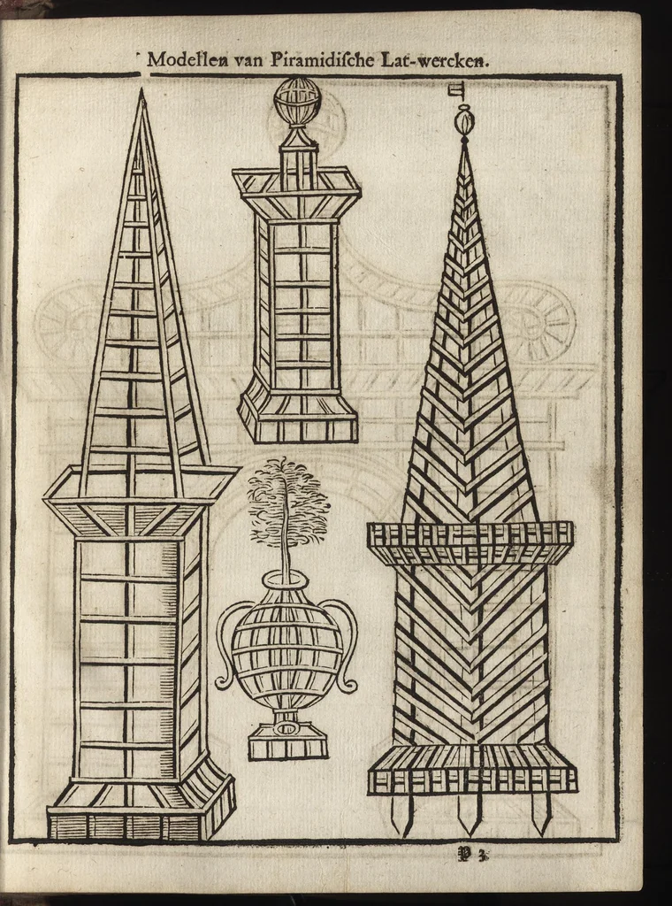 An illustration from Het vermakelijck landt-leven : bestaende in de volgende deelen .., 1669, leaf 214