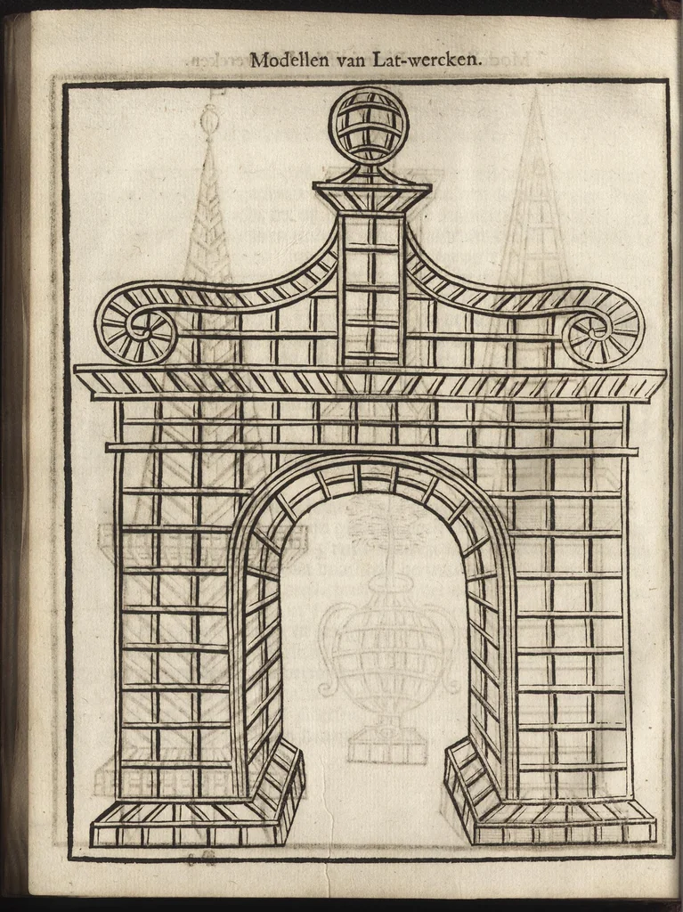 An illustration from Het vermakelijck landt-leven : bestaende in de volgende deelen .., 1669, leaf 215