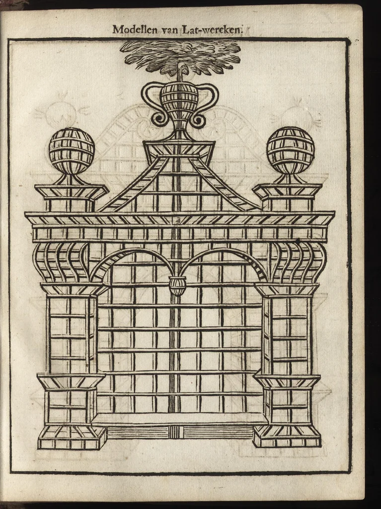 An illustration from Het vermakelijck landt-leven : bestaende in de volgende deelen .., 1669, leaf 216