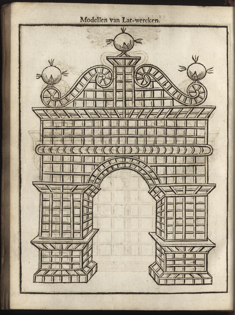 An illustration from Het vermakelijck landt-leven : bestaende in de volgende deelen .., 1669, leaf 217