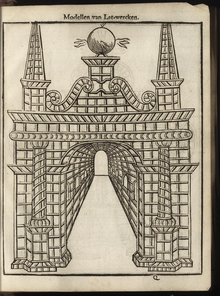 An illustration from Het vermakelijck landt-leven : bestaende in de volgende deelen .., 1669, leaf 218
