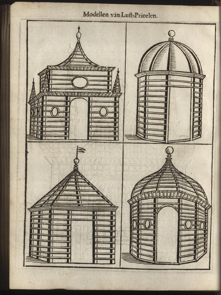 An illustration from Het vermakelijck landt-leven : bestaende in de volgende deelen .., 1669, leaf 221