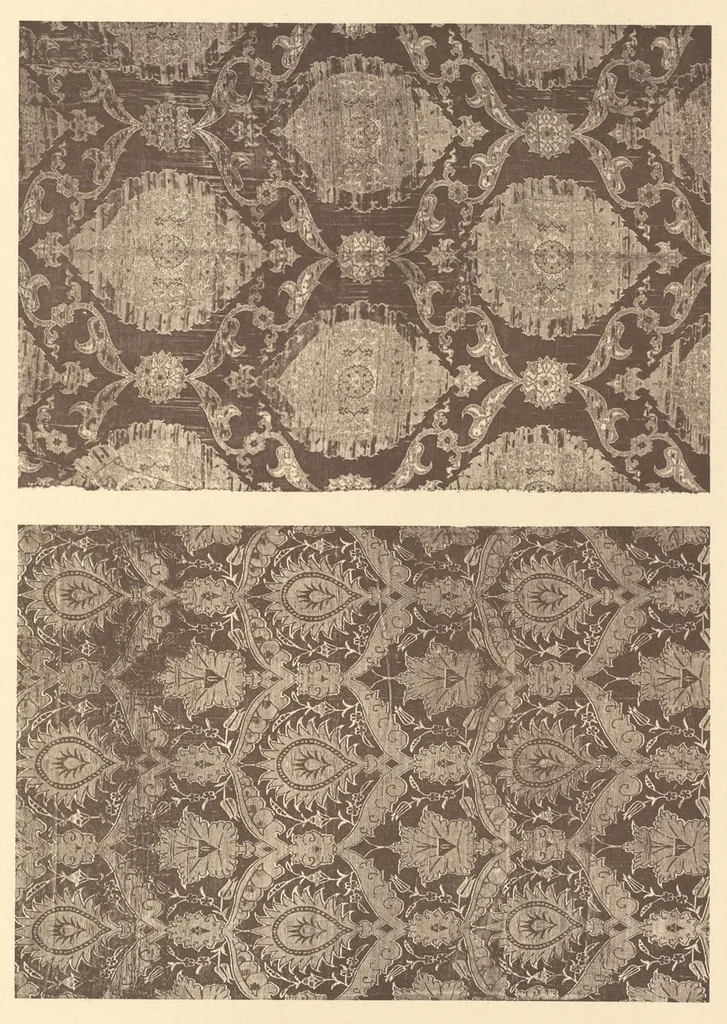 An illustration from La collection Kelekian. Étoffes & tapis d'Orient & de Venise, 1900, leaf 82