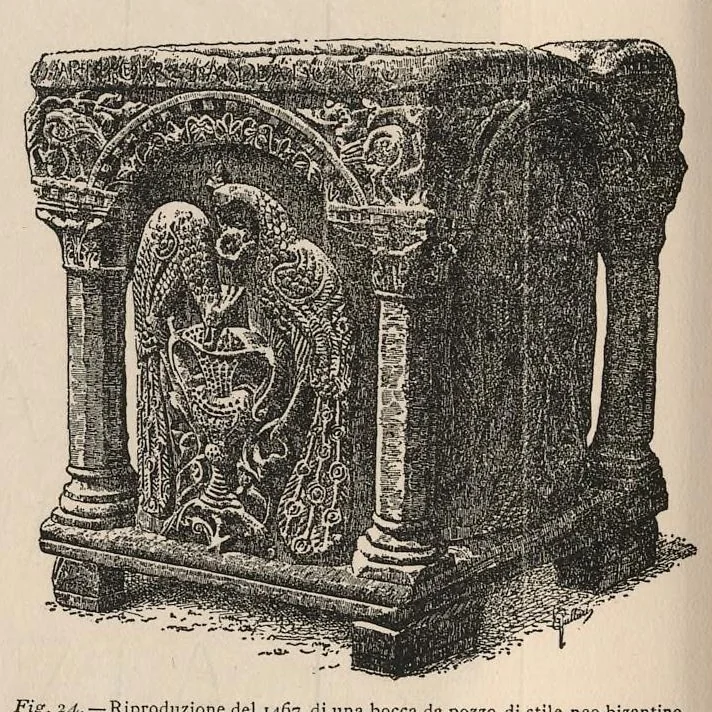 An illustration from La Basilica di San Marco in Venezia, 1881, leaf 205