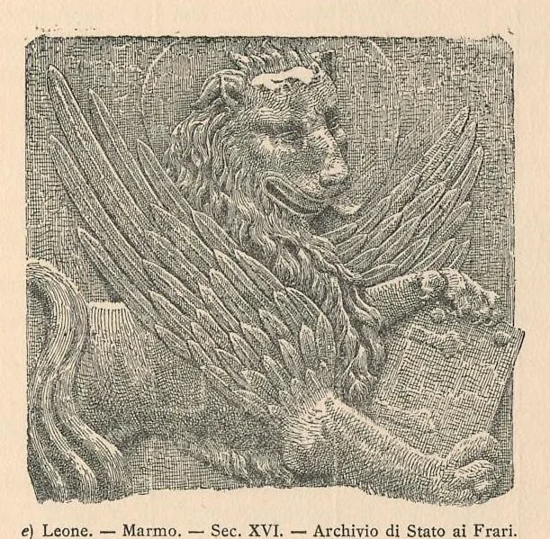 An illustration from La Basilica di San Marco in Venezia, 1881, leaf 30