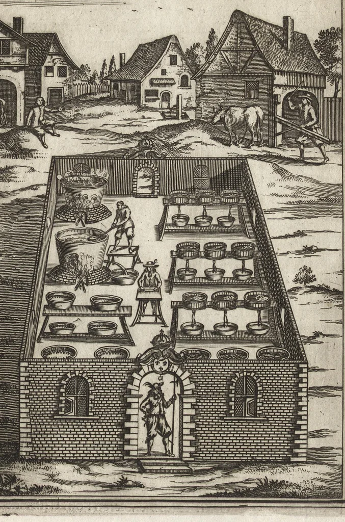 An illustration from Les travaux de Mars, ou, L'art de la guerre : divisé en trois parties ... : avec un ample détail de la milice des Turcs, tant pour l'attaque que pour la deffence : ouvrage enrichi de plus de quatre cens planches gravées en taille-douce, 1684, leaf 142