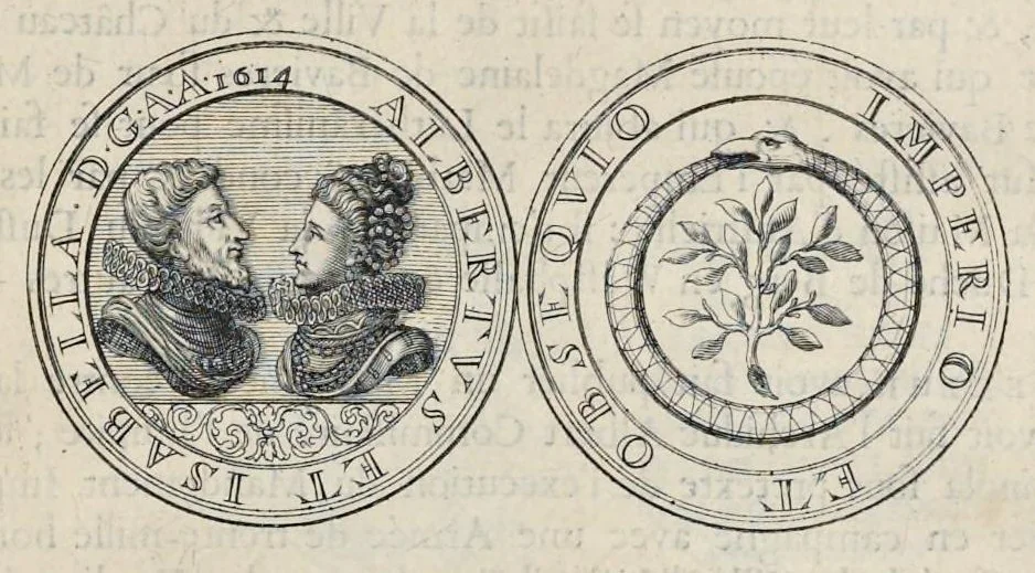 An illustration from Histoire metallique de la Republique de Hollande, 1687, leaf 160