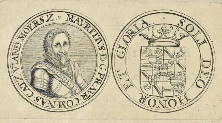 An illustration from Histoire metallique de la Republique de Hollande, 1687, leaf 175