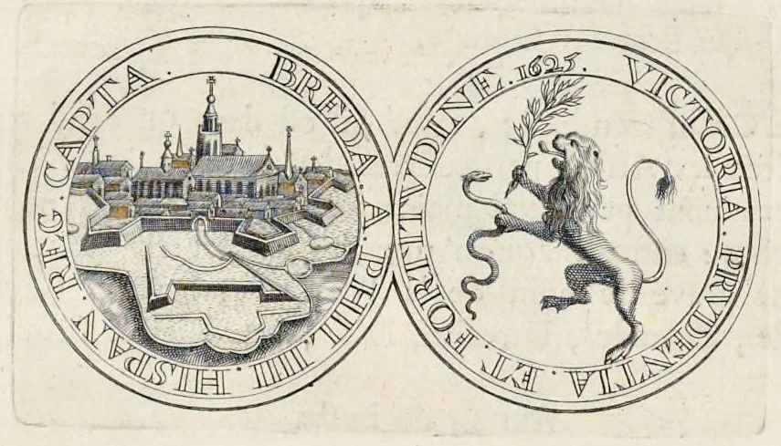 An illustration from Histoire metallique de la Republique de Hollande, 1687, leaf 183