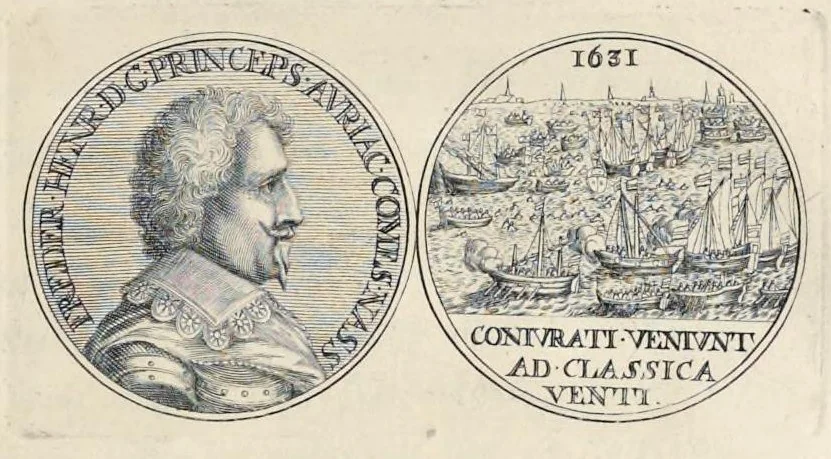 An illustration from Histoire metallique de la Republique de Hollande, 1687, leaf 202