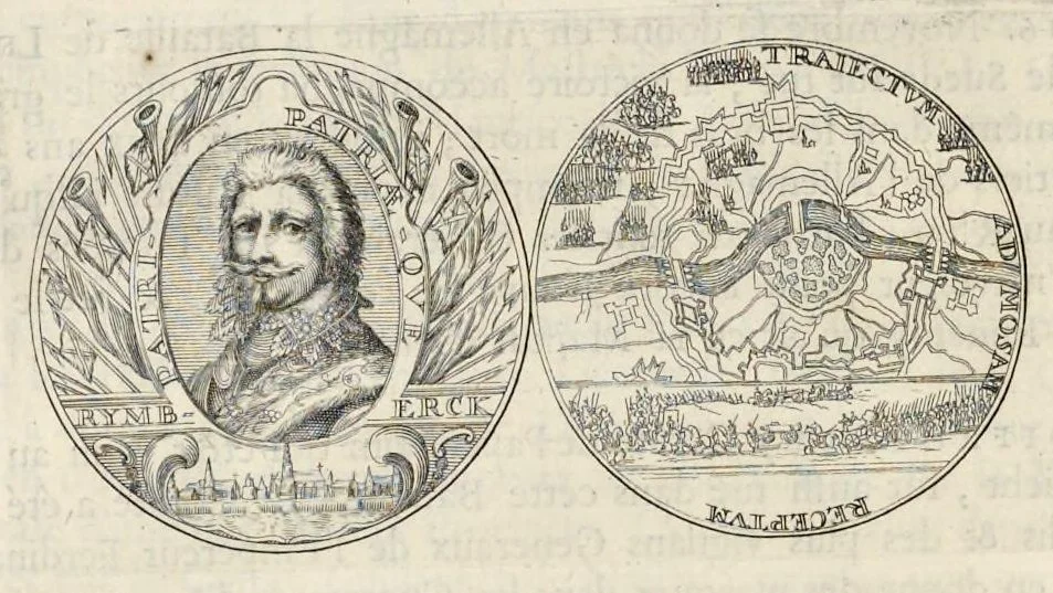 An illustration from Histoire metallique de la Republique de Hollande, 1687, leaf 211