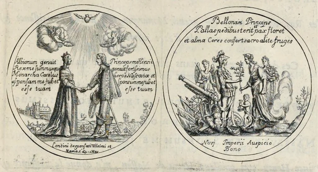 An illustration from Histoire metallique de la Republique de Hollande, 1687, leaf 228