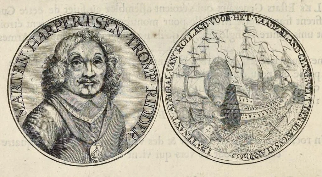 An illustration from Histoire metallique de la Republique de Hollande, 1687, leaf 261