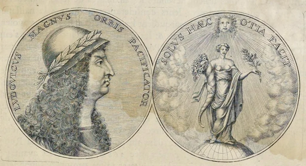 An illustration from Histoire metallique de la Republique de Hollande, 1687, leaf 356